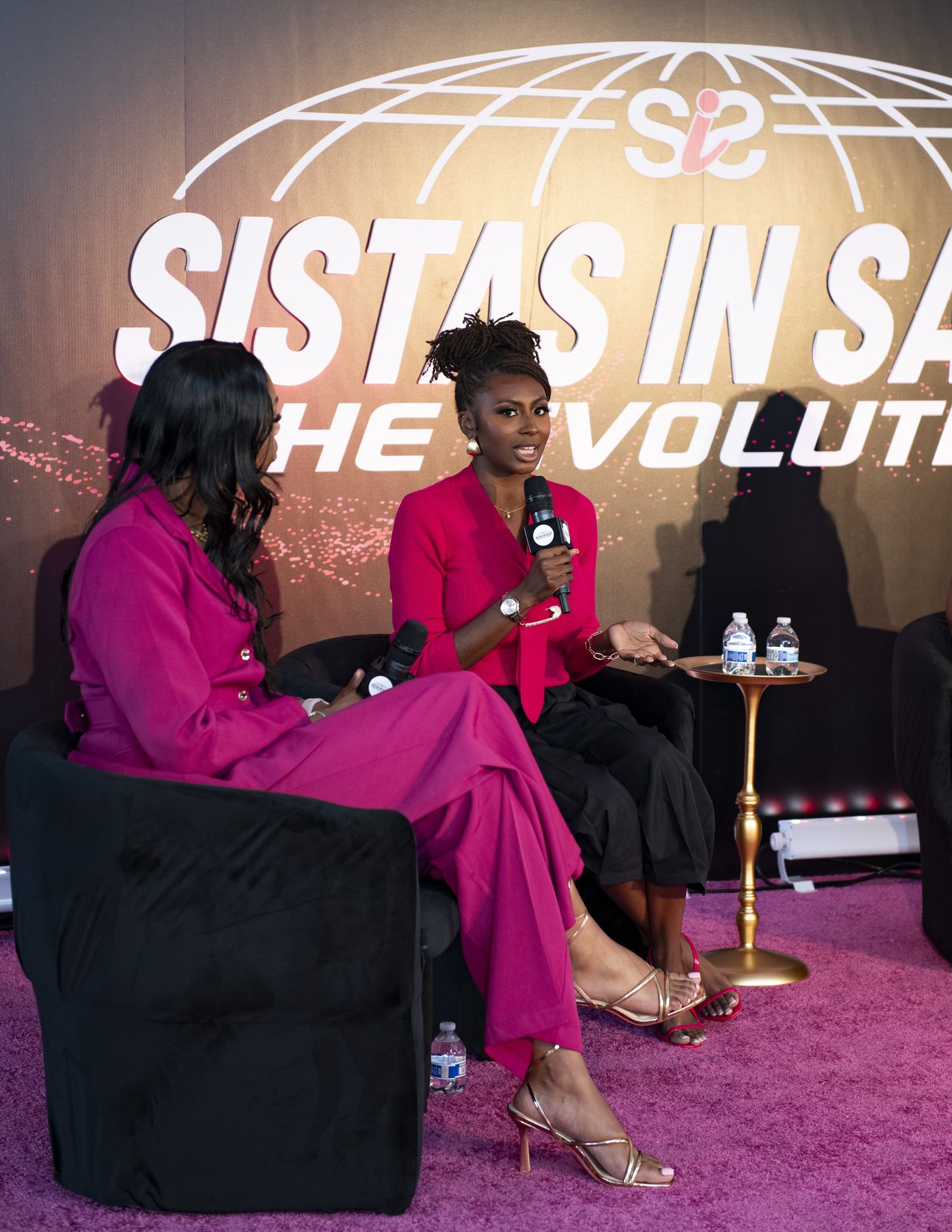 Speakers on the Frontier stage during 'Rising Star'