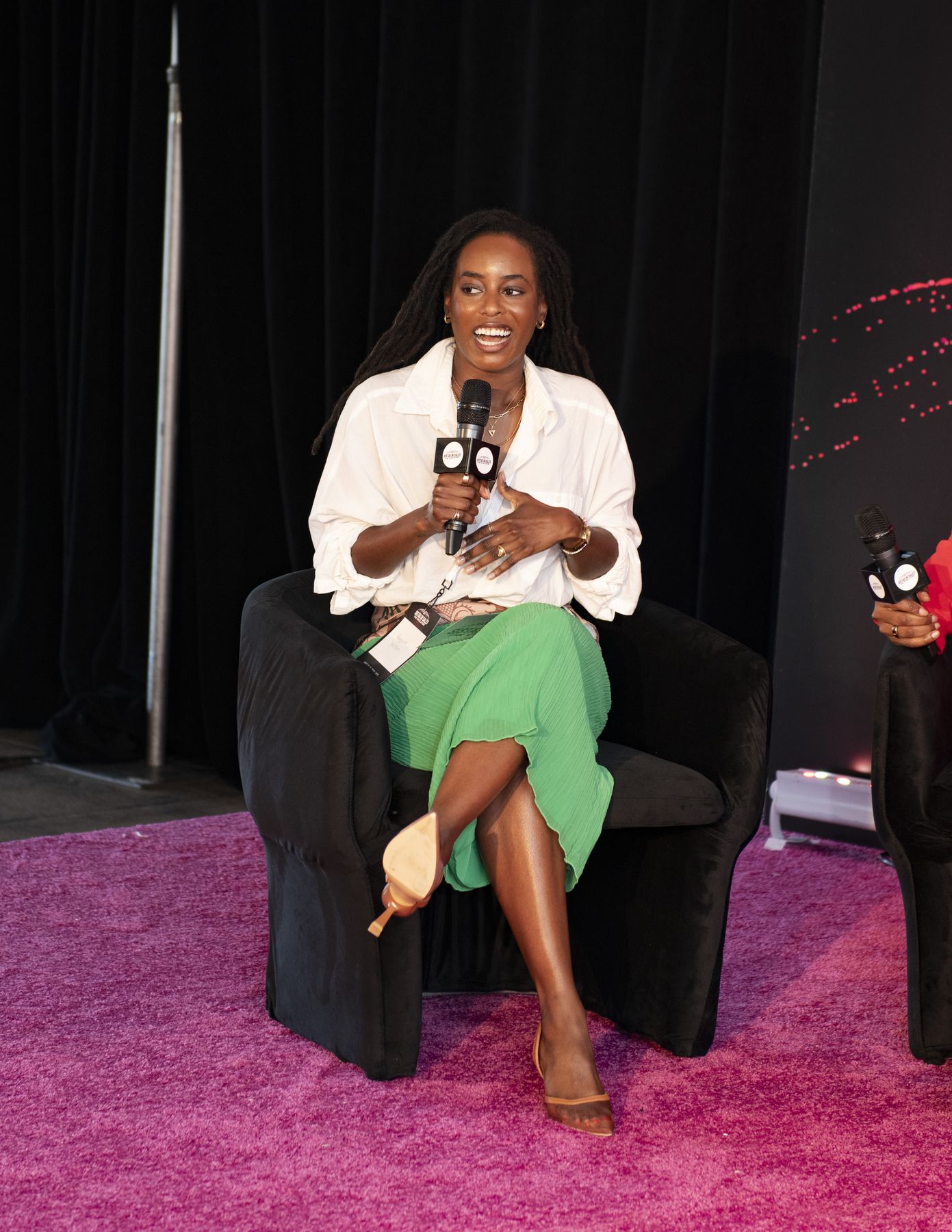 Moment from the 'Selling the Game' session on the Frontier stage