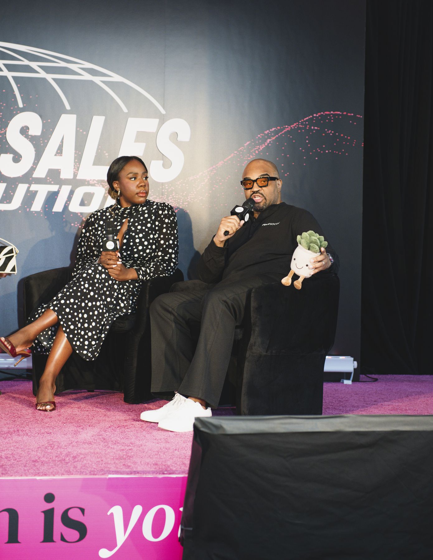Speakers on the Frontier stage during 'Influence Is the New Pipeline'