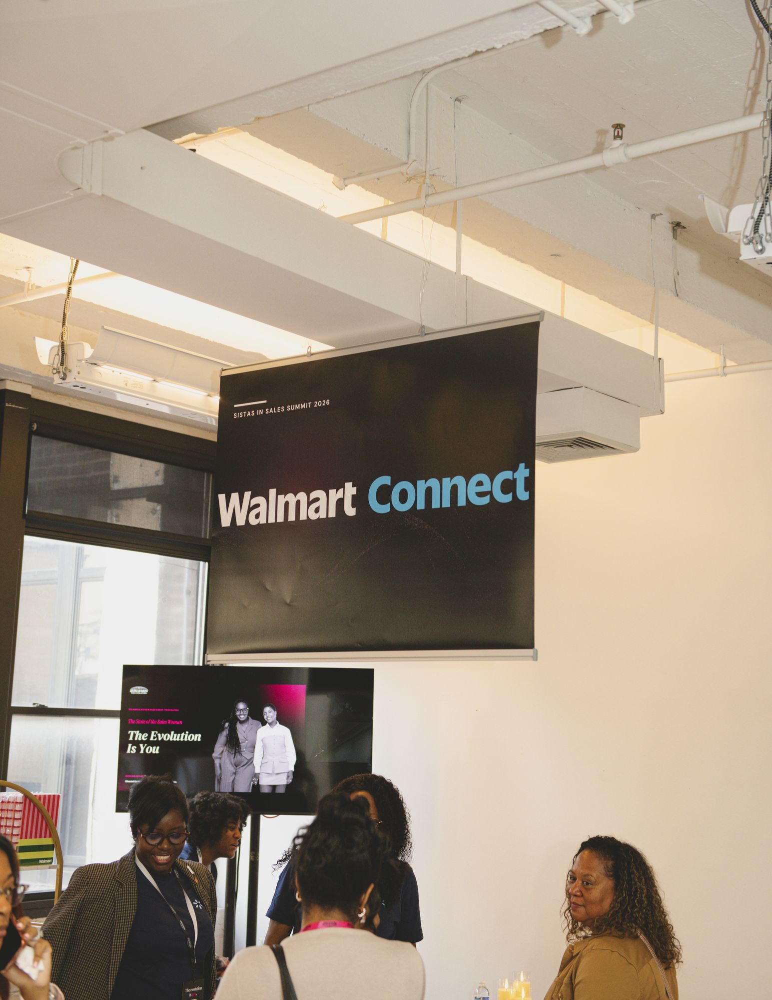 Walmart Connect banner above the partner space