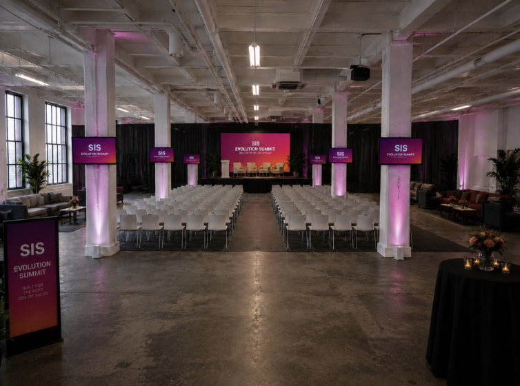 SIS Summit 2026 main stage at The Maison Project
