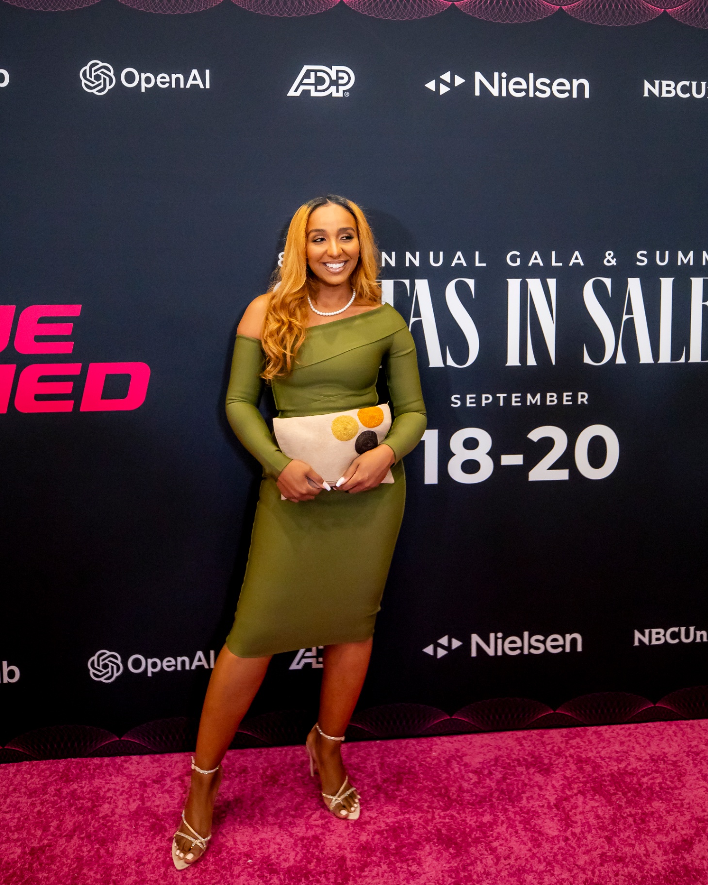Step + repeat · sponsor wall